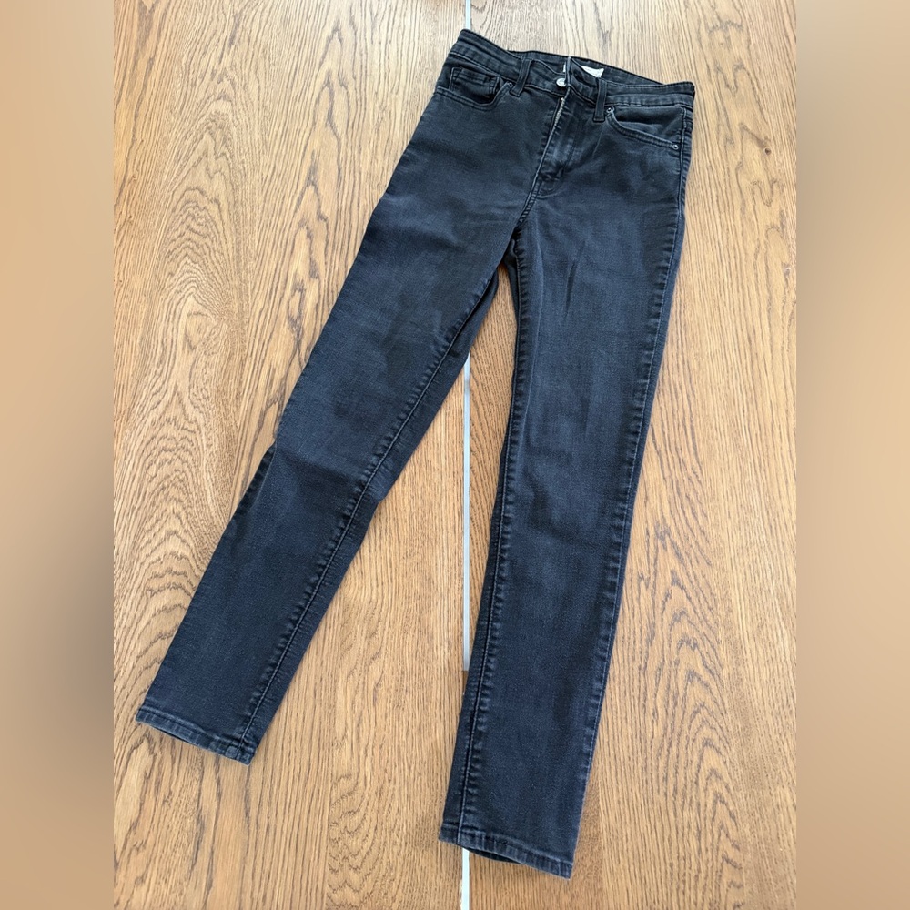 Levi's 721 Women's High Rise Skinny Jeans - Charcoal